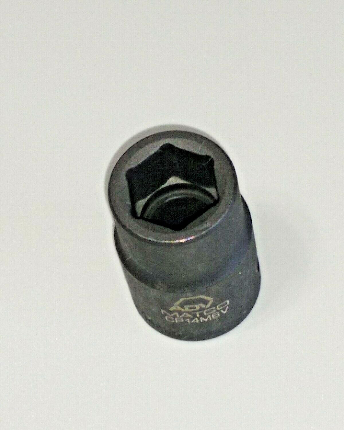MATCO Tools «ADV» CP14M6V, 1/2″ Drive, 14mm. Impact Socket, Shallow, 6Pt *NEW*