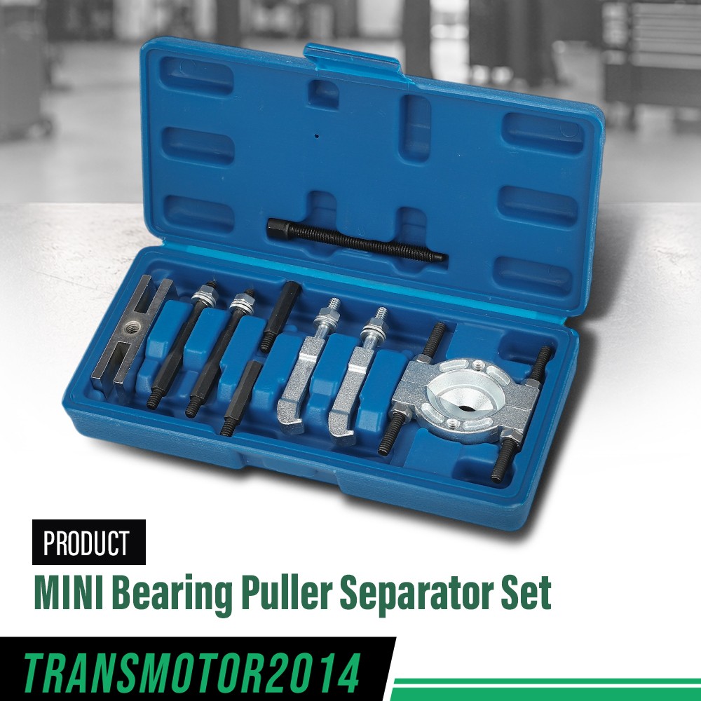 30-50mm Pull Out Jaw Gear Pulley Removal Tool 9PCS Bearing Puller Separator Set