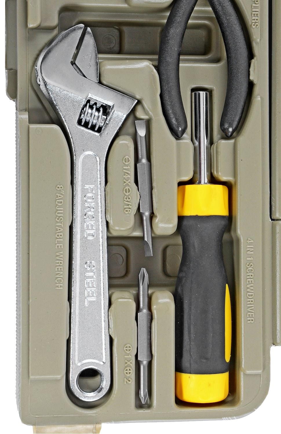 JEGS 80427 123-Piece Tool Set with Carry Case