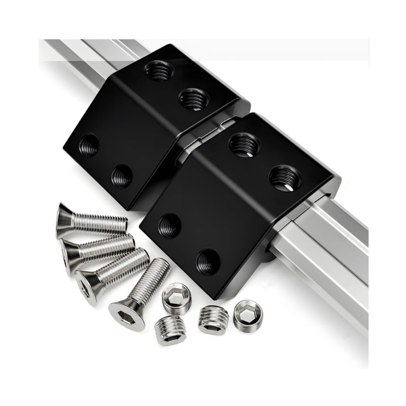 Track Mounting Brackets Support Kit Includes Hardware for Secure Tool Attachment
