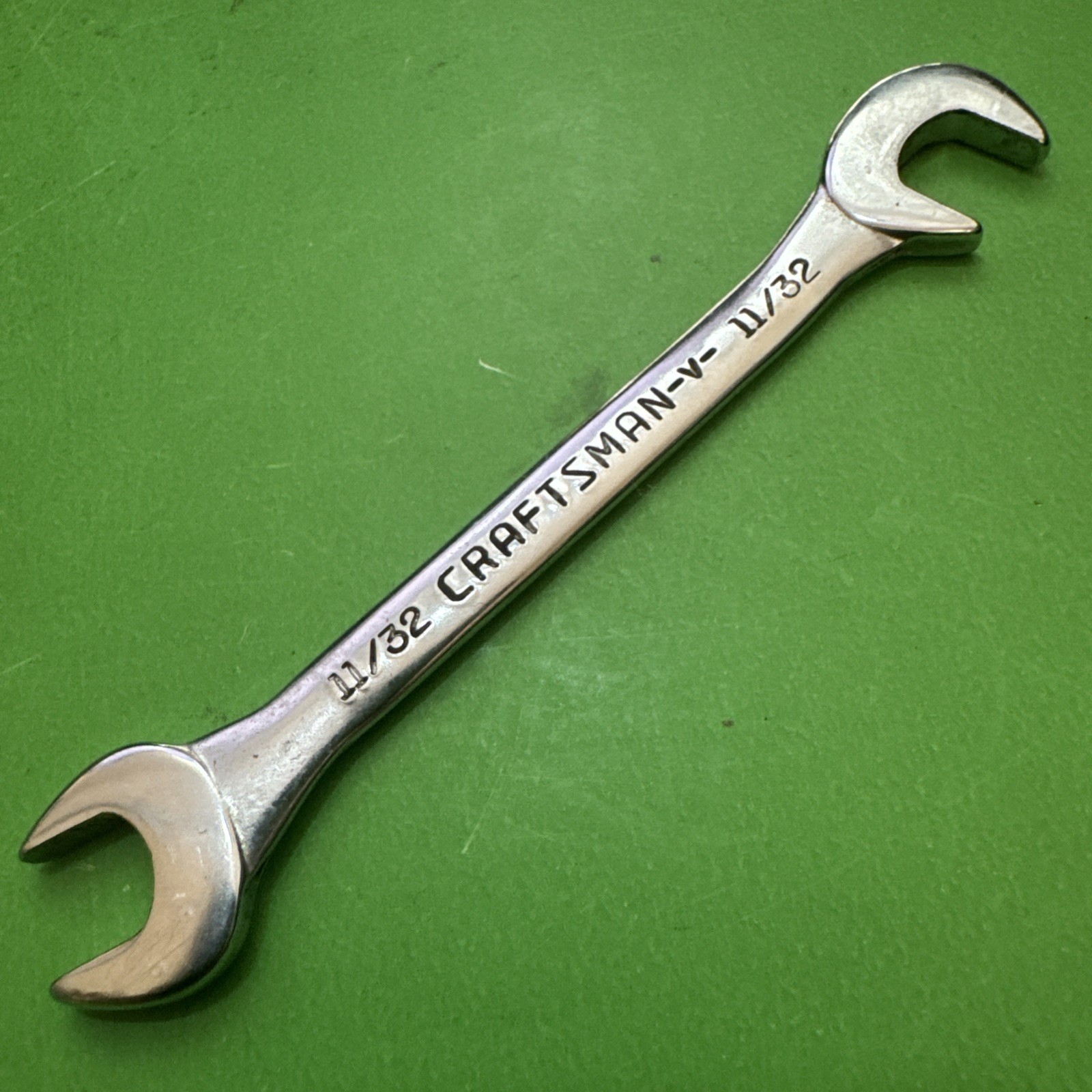 Vintage Sears Craftsman Super-Tuff 8 Piece Open End Ignition Wrench Set 9_4306