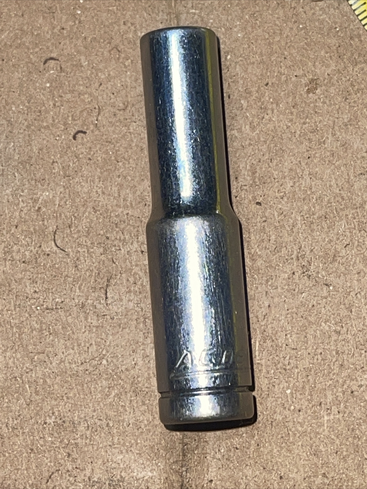 GM ACDelco S2308A 1/4 in SAE 1/4 Drive Deep 6 Point Socket Vintage