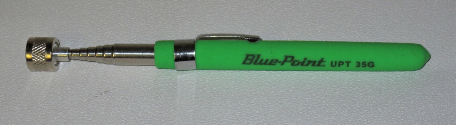 Snap-on’s BLUE POINT MAGNETIC PICK UP TOOL UPT35 *GREEN* TELESCOPING TO 33″ *NEW