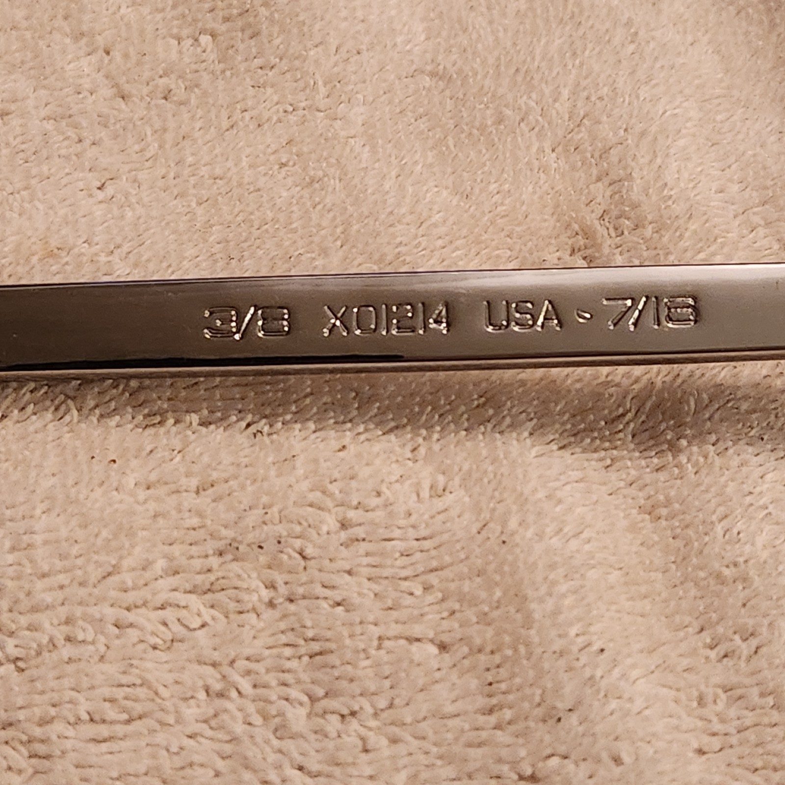 Snapon X01214 3/8» X 7/16» 12 Point Offset Box End Wrench NEW