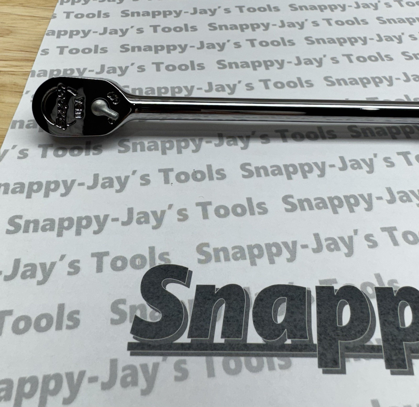 Snap-on Tools USA NEW 1/4″ Drive DARK TITANIUM Soft Grip Long Ratchet THLL72DT