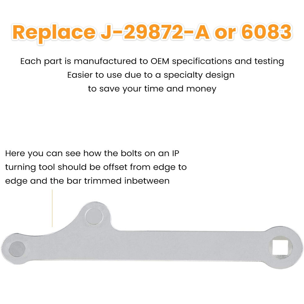 J-29872-A Injection Pump Adjustment Wrench Auto Tool for GM C/K G/P 6.5L Diesel
