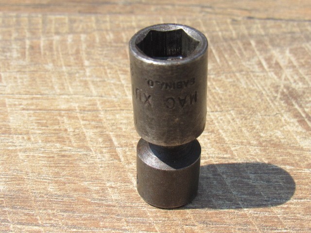 MAC 9/16″ XUI 186 3/8″ DR. 6 PT SAE SWIVEL FLEX UNVERSAL IMPACT SOCKET XUI186