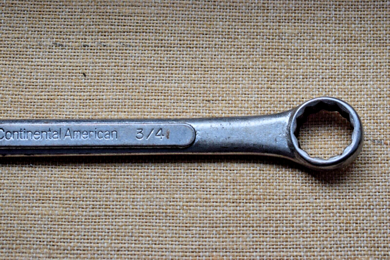 Continental American 3/4″ Combination Wrench CW 206 Chrome Vanadium Japan Vtg
