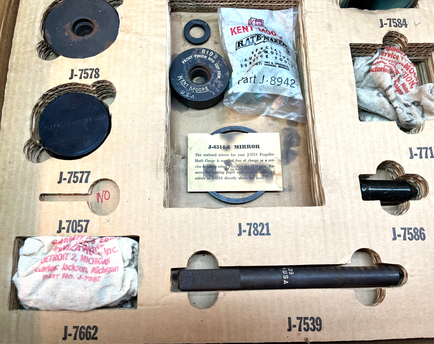 1959 Oldsmobile Kent-Moore Specialty Automotive Tool Kit