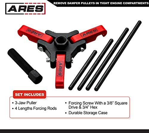 HARMONIC BALANCER PULLER SET Remove Damper Pulleys 1 Set ARES