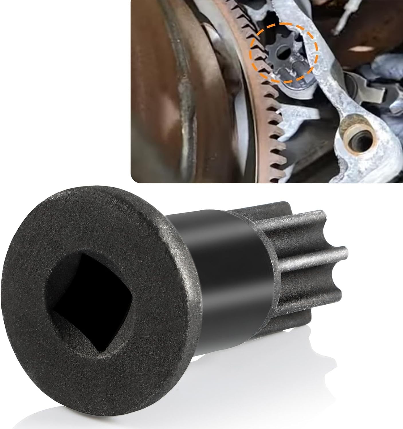 Engine Barring Tool for Cummins B/C Series & Dodge Pickup 3.9L, 5.9L, 6.7L, 8.3L