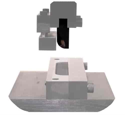 Mittler Brothers 500-015 Individual Louver Punch Dies Louver Length: 3 Dome Max