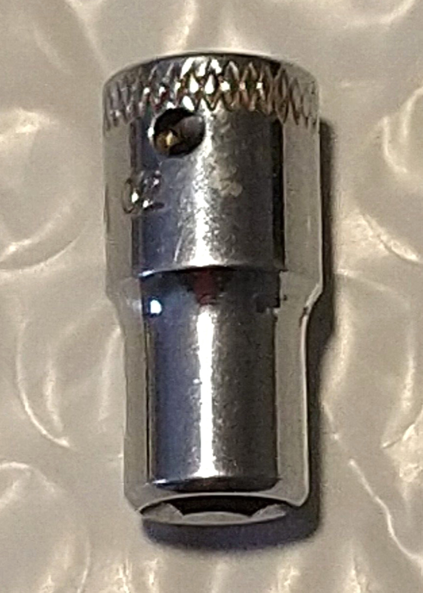 MAC TOOLS M6-6MM. 1/4″ DRIVE, 6MM. SOCKET, SHALLOW, 6 POINT.