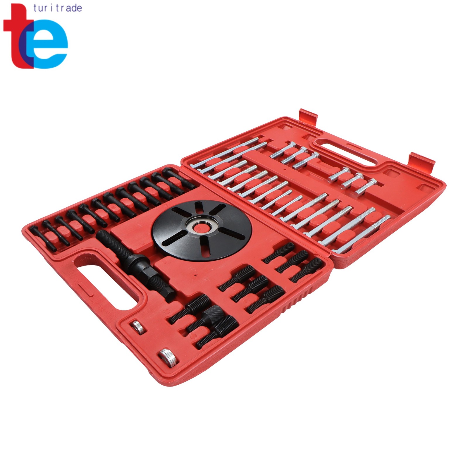 Harmonic Balancer Puller Removal & Install Tool Set Flywheel Crankshaft Kit New