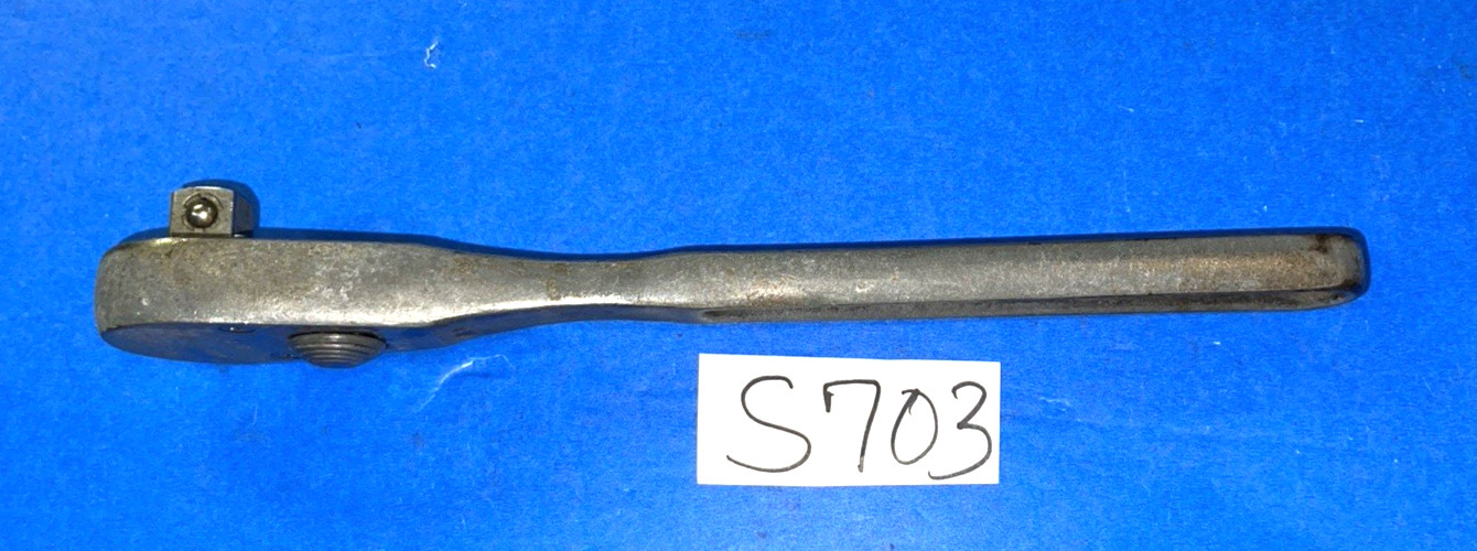 HERBRAND TOOLS VINTAGE 1/2 DRIVE RATCHET S-10 SLIDE SHIFT REVERSIBLE