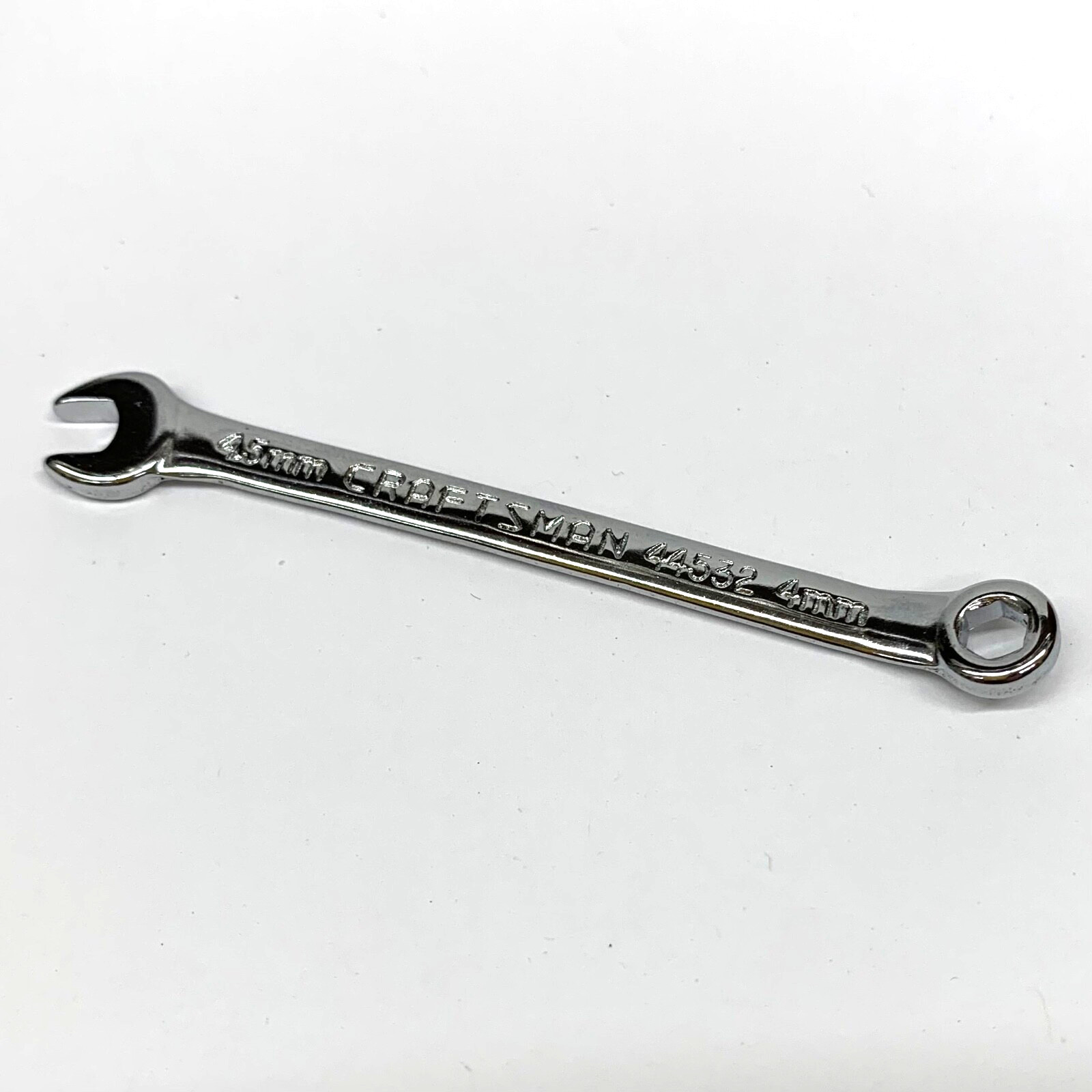 Craftsman 4.5mm 4mm 44532 Vintage Combination Ignition Wrench