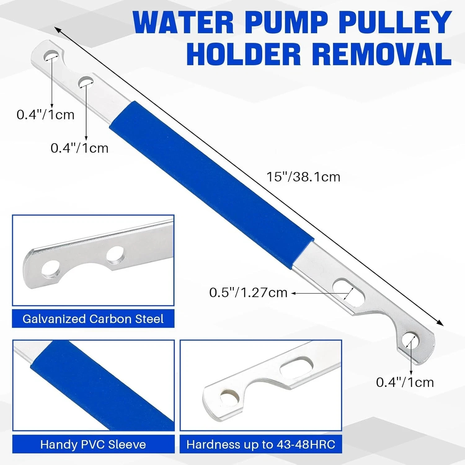 2PCS 32mm&36mm Fan Clutch Nut Wrench Clutch Holder Removal Tool For BMW Ford GM
