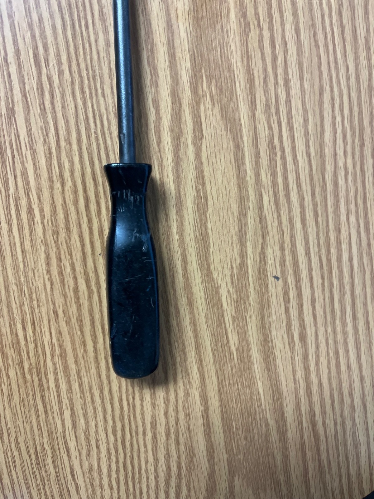 SNAP ON SSD422A – 25.25″ LONG BLACK HANDLE FLAT BLADE SCREWDRIVER – LOC# 272