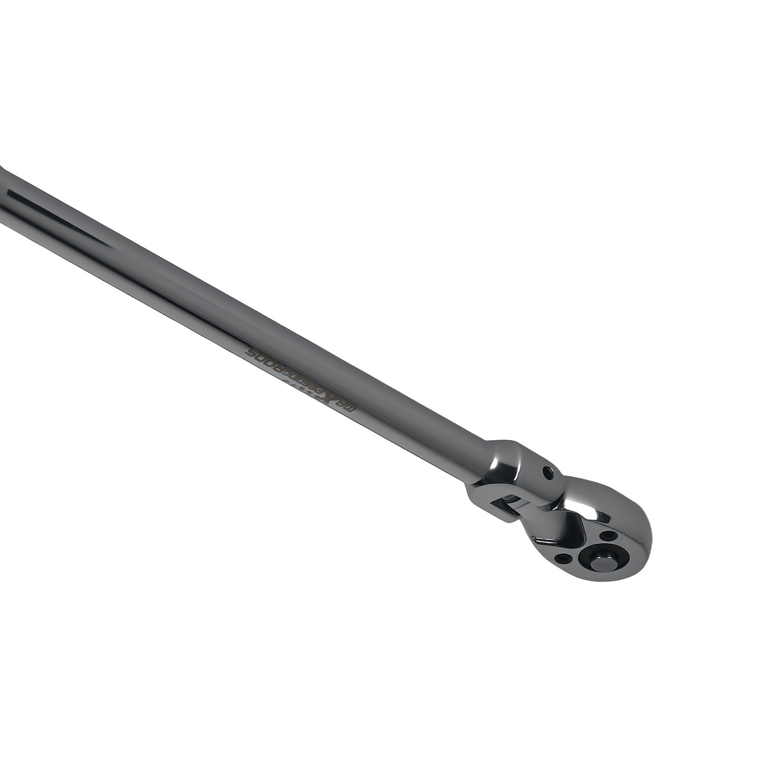 1/4in Drive Flex Head Ratchet 72-Tooth Quick Release 12in Long Handle