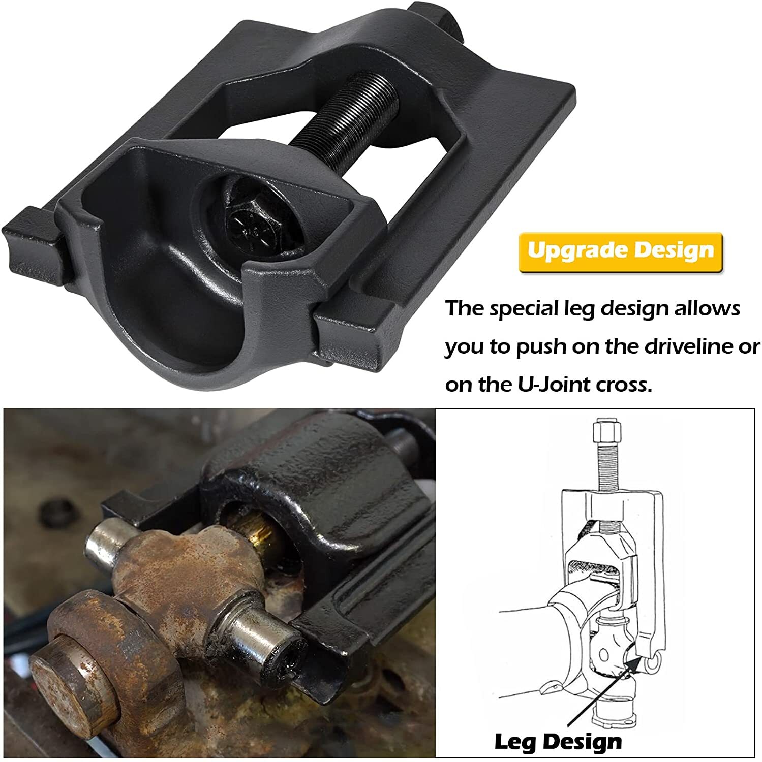 10102 Universal U Joint Puller Heavy Duty Truck 5192 Bearing Cup Installer Tool
