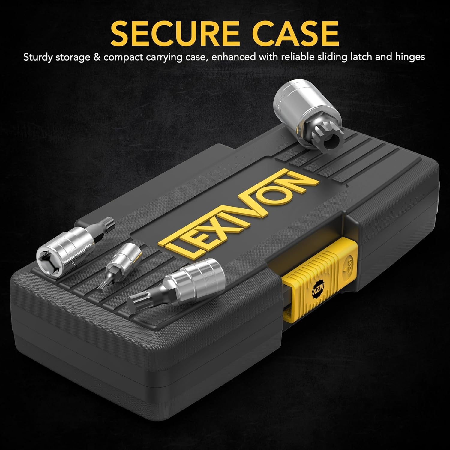 Brand New XZN Triple Square Spline Bit Socket Set