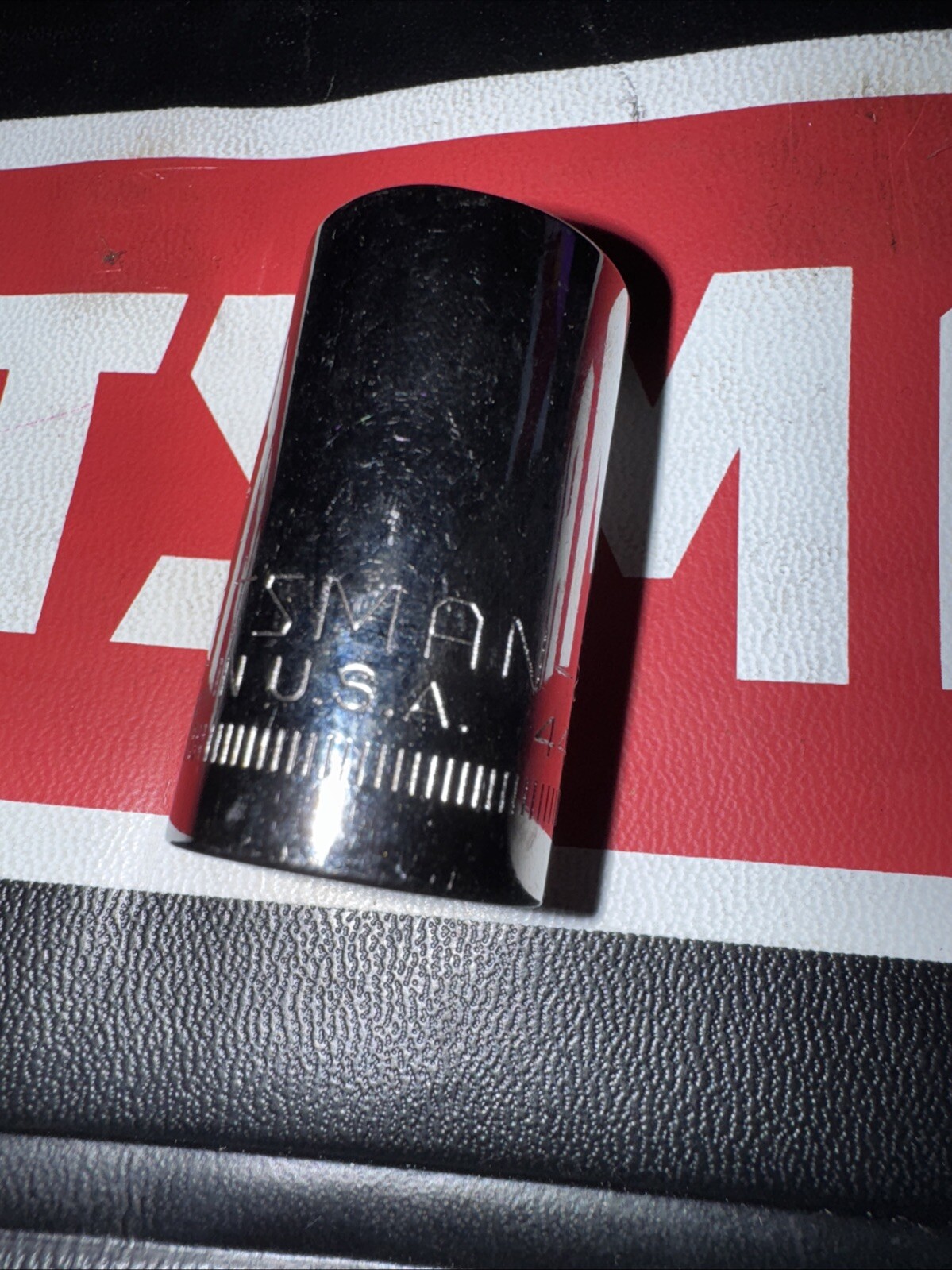 Sears Craftsman 1/2″ Drive 15MM 12 Pt Shallow Socket Metric G2 44236 USA NOS