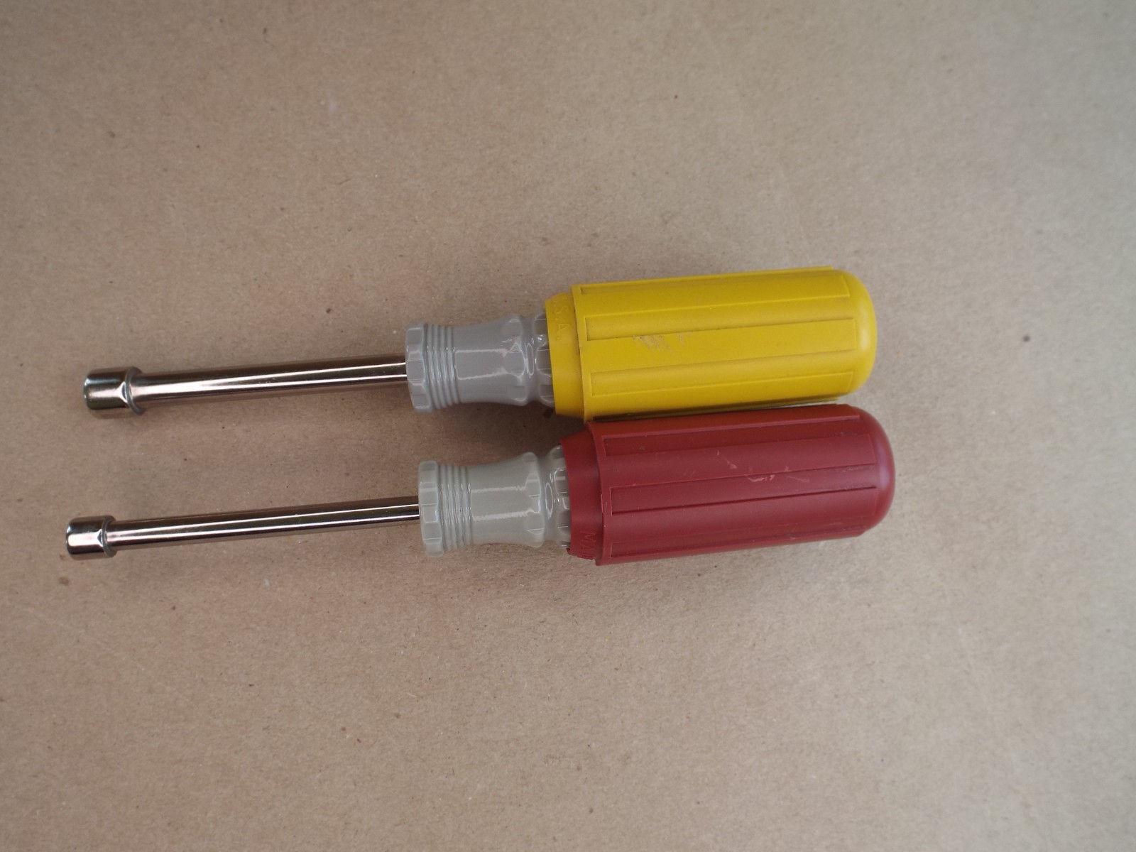 VTG Cushion Grip Craftsman 7 Pc Metric Nut Driver Set USA Light Use GC! (Read)
