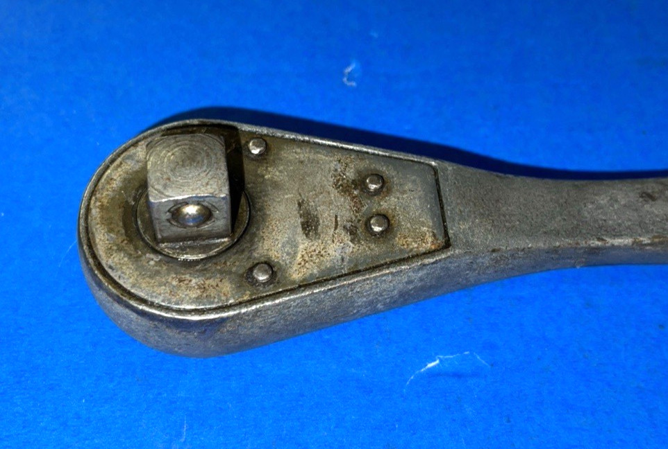 HERBRAND TOOLS VINTAGE 1/2 DRIVE RATCHET S-10 SLIDE SHIFT REVERSIBLE