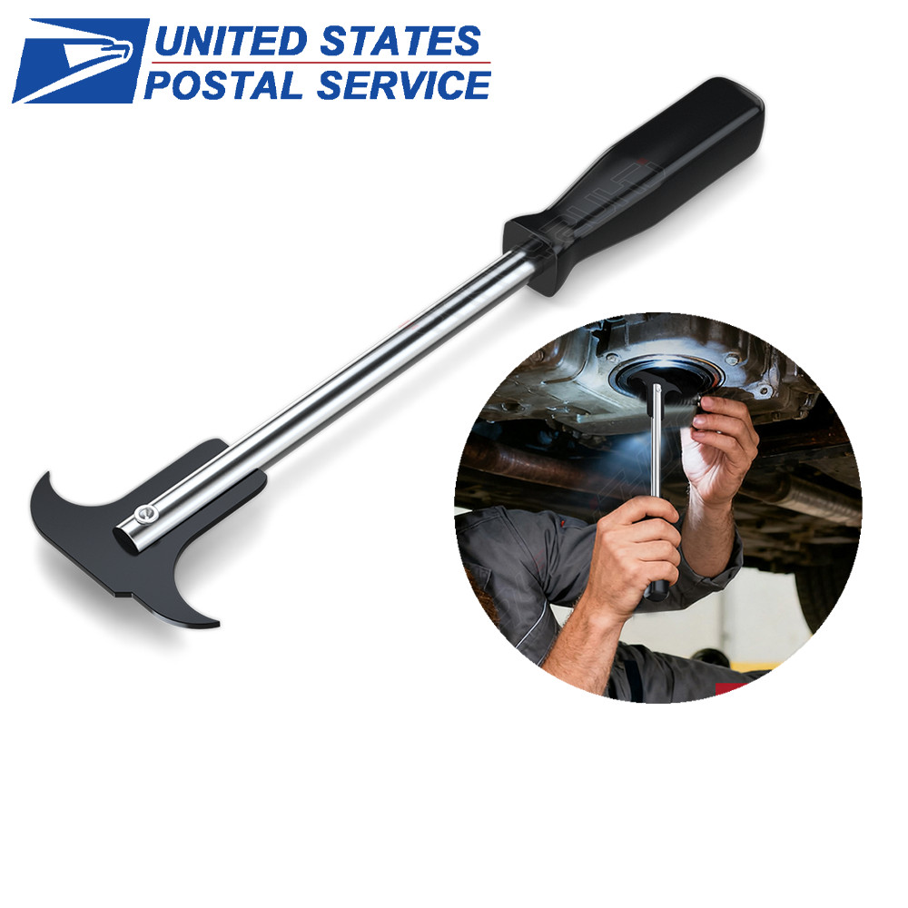 2025 Seal Puller Universal Oil and Grease Seal Removal Tool, Dual Hook Tips