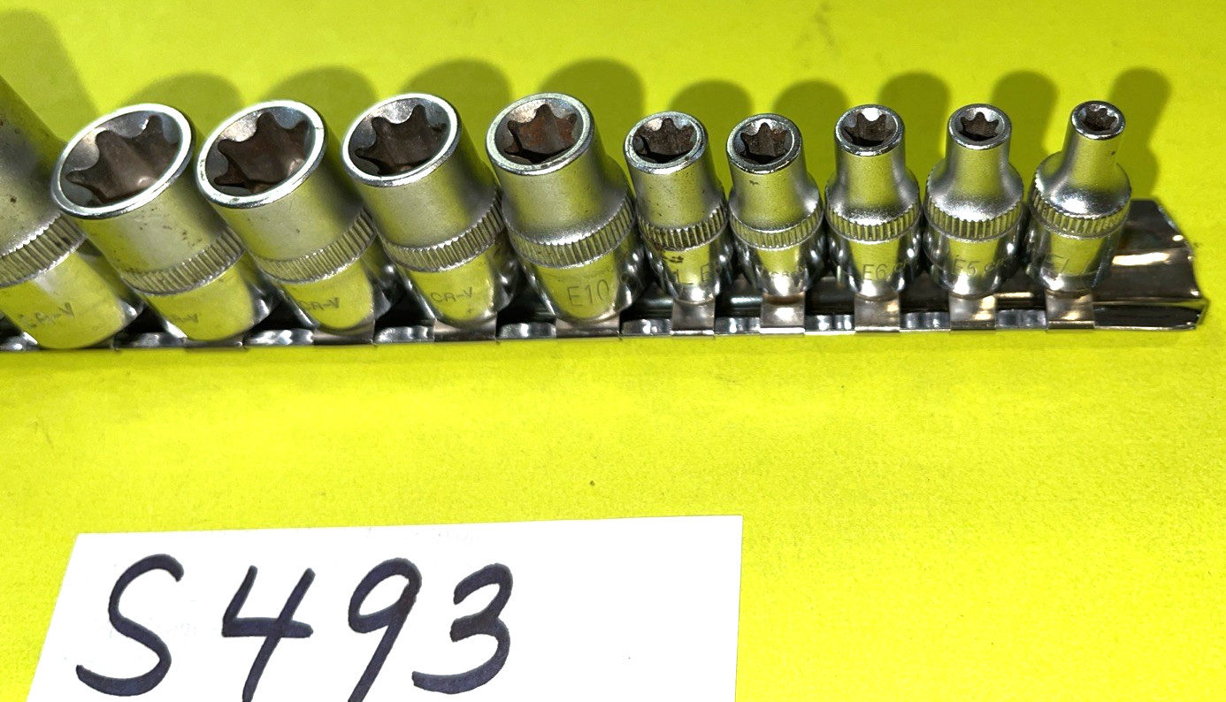 CORNWELL TOOLS 11 PIECE MULTI DRIVE INSIDE TORX SOCKET DRIVER SET E4 – E20