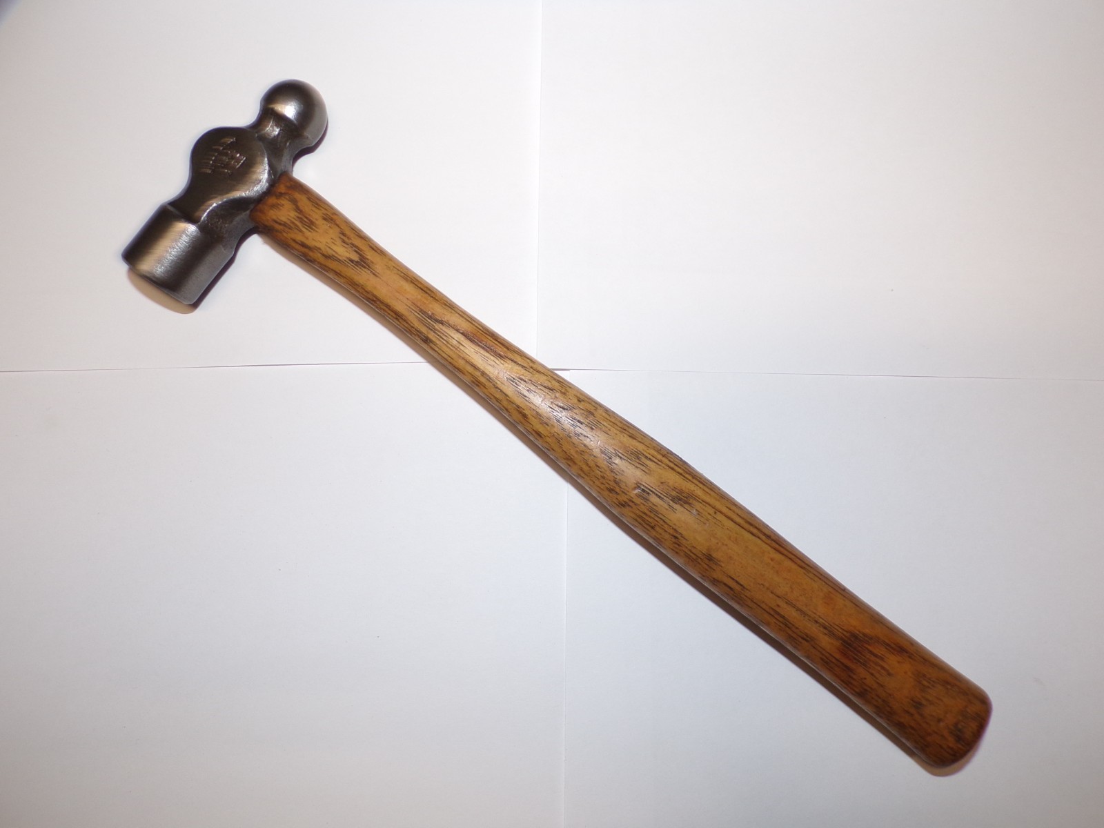Vintage Super Duty USA 4oz Ball Peen Hammer & 10″ Hickory Handle