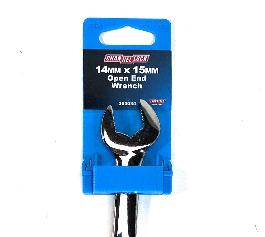 NEW Channellock Open End Wrench 14mm x 15mm