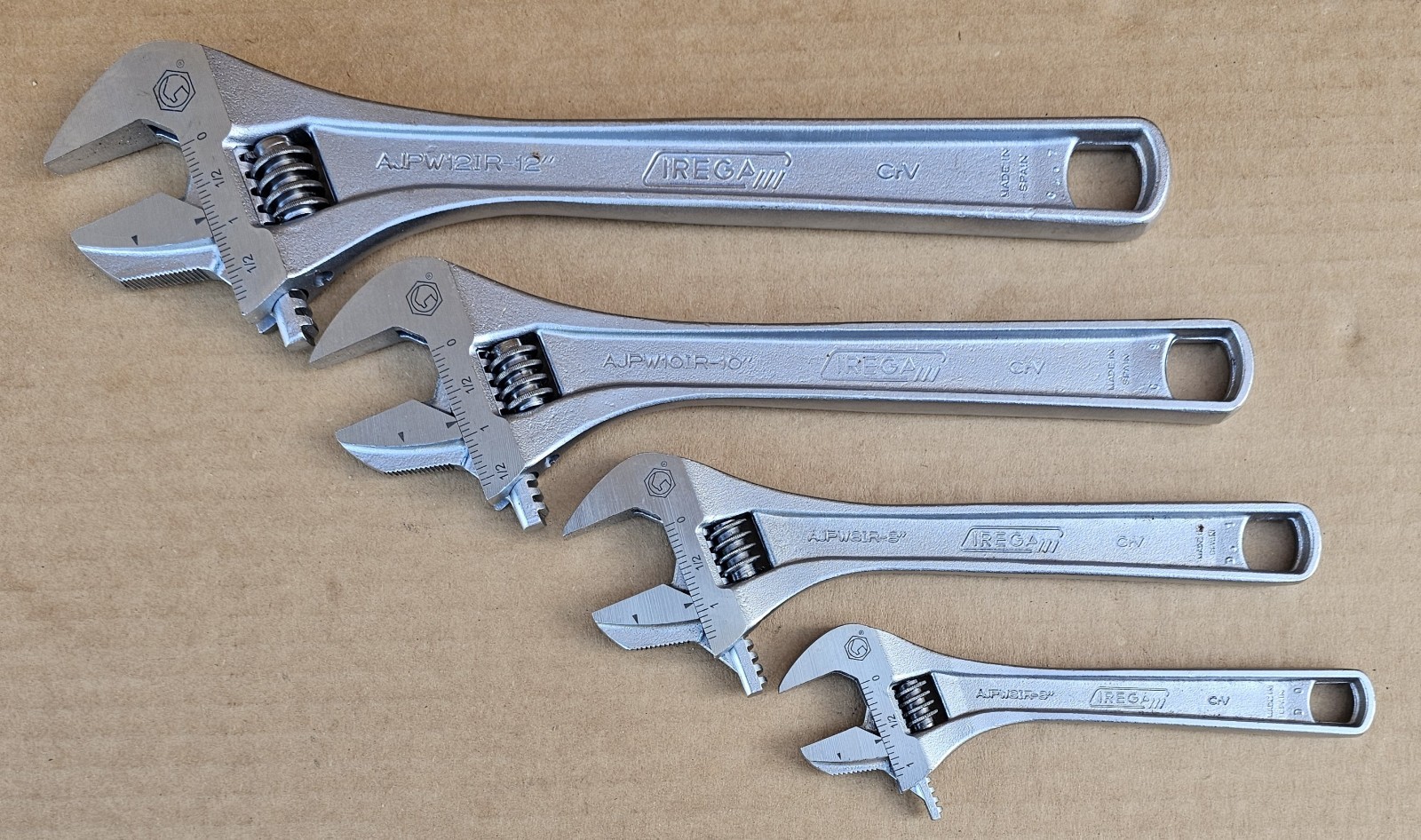 Matco Tools IREGA Reversible Wrench Set AJPW12IR, AJPW10IR, AJPW8IR, AJPW6IR
