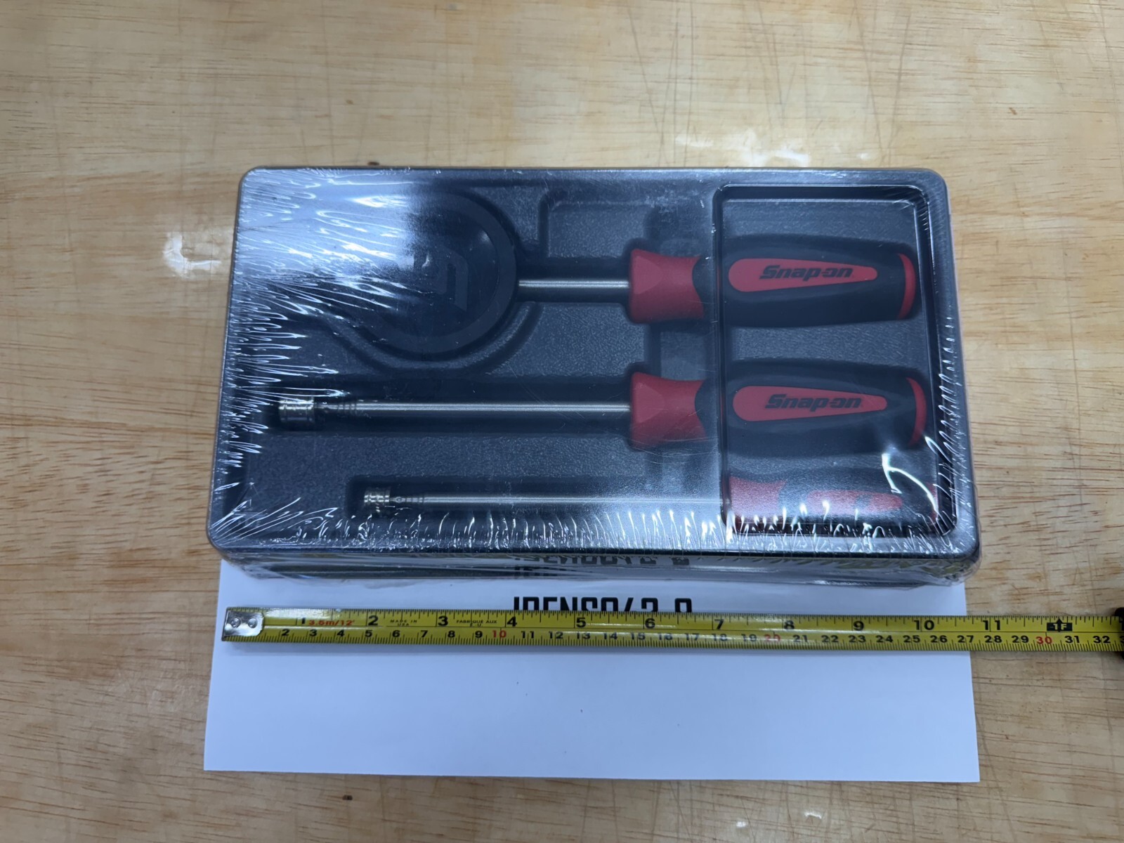 Snap-on Tools NEW RED 3pc Soft Grip Magnetic Pickup Tool & Mirror Set PTM30