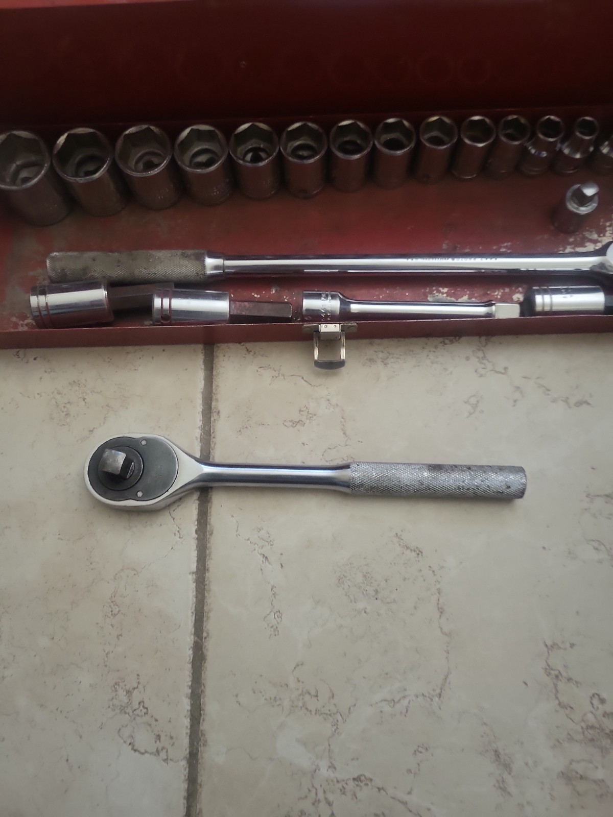 Vintage 1950’s Proto 1/2 » Socket Set SAE 6PT Used 21 Piece 9005A