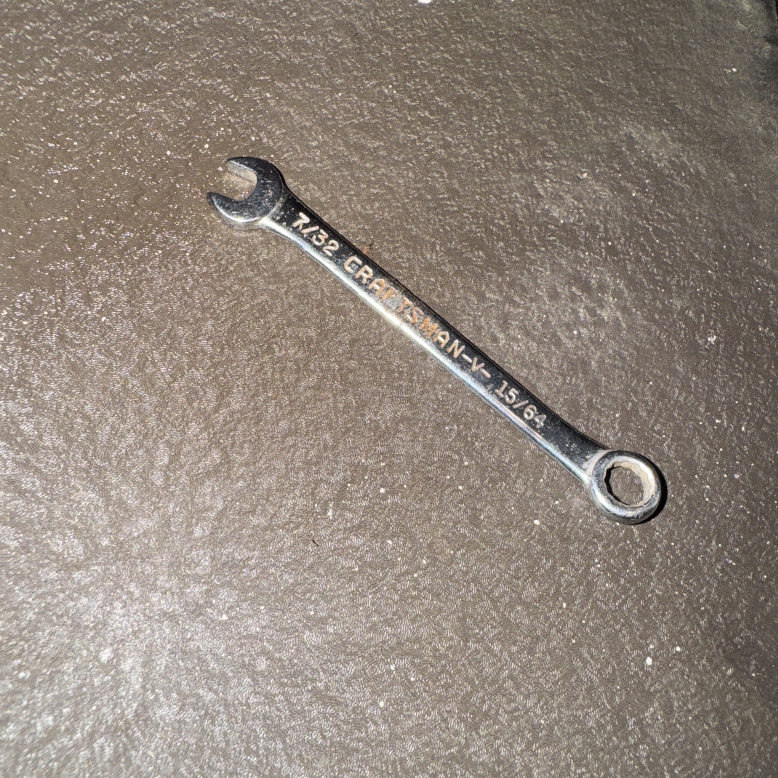 Craftsman 43941 Ignition Combination Wrench 7/32″-15/64″ Midget Combo V Vintage