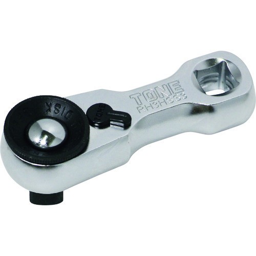 TONE RH3HSS3 Stubby Ratchet Handle Hold Type 9.5mm 3/8 Drive Used