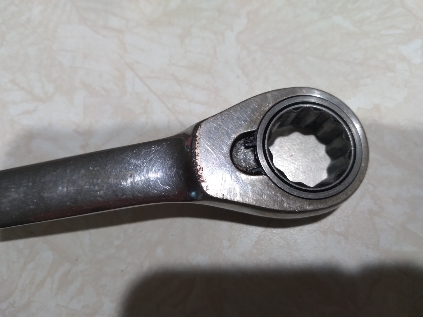 Blue-Point Tools 17mm Metric 12 Point Reversible Ratcheting Wrench BOERM17
