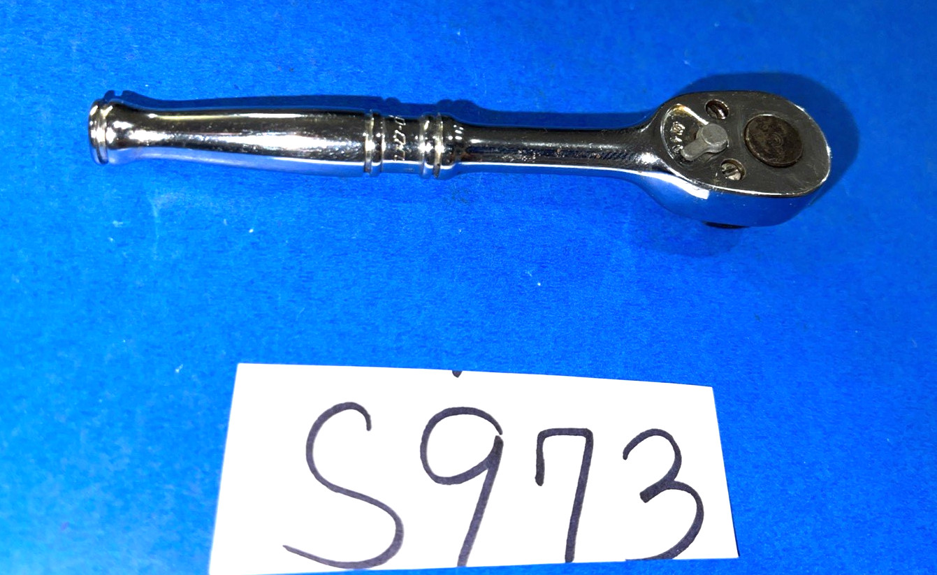 SNAP-ON TOOLS 3/8 DRIVE COMPACT HEAD RATCHET 4-3/8 INCHES LONG FM70A