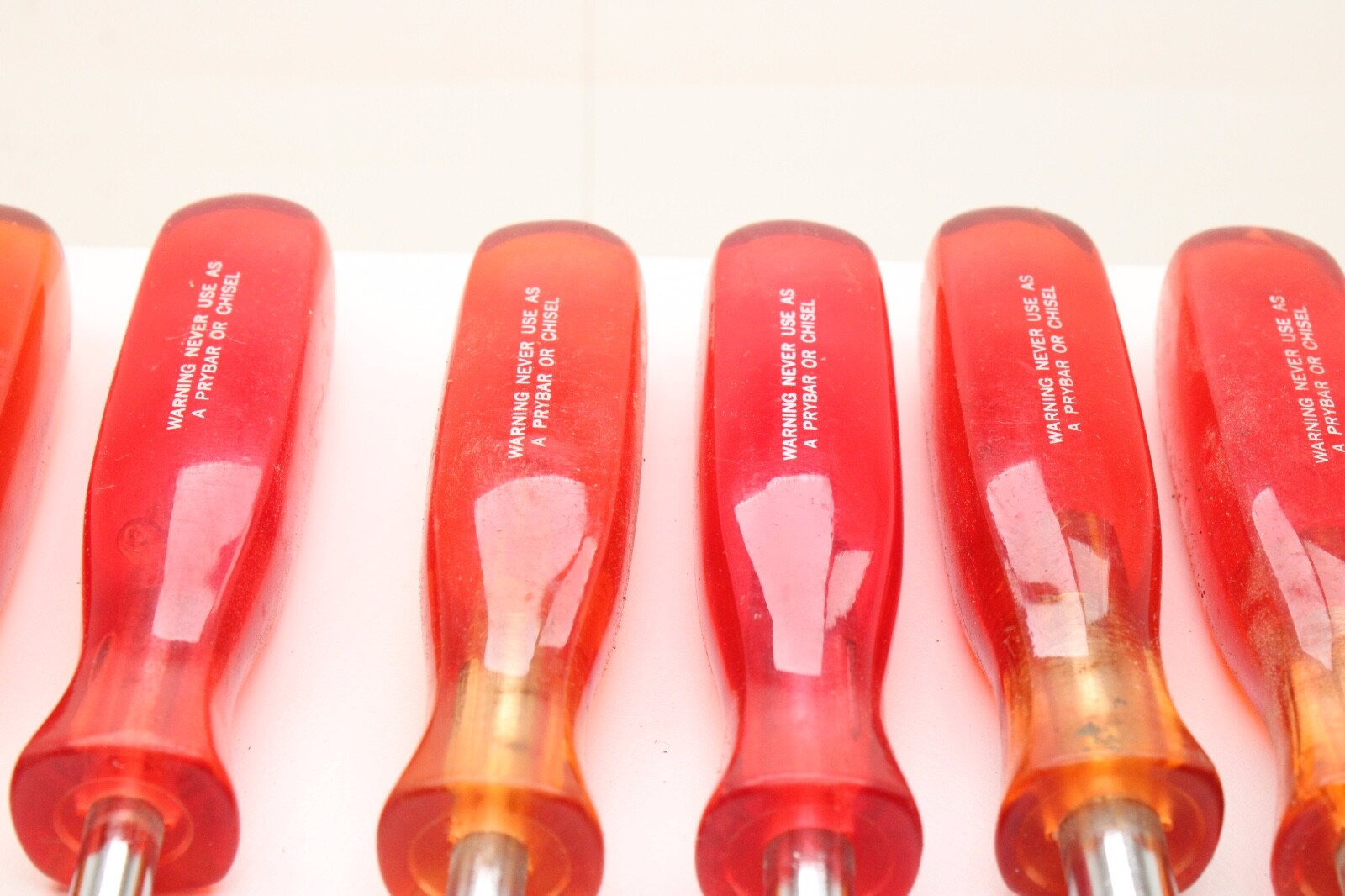 Unbranded Nut Drivers SAE 7 Pc. Set 1/2” 7/16” 3/8” 11/32” 5/16” 1/4” 3/16”