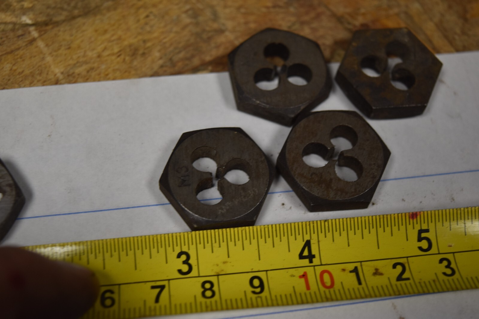 10 PC LOT METRIC RETHREADING DIE M24 M30 M16X1.5 M12X1.75 M3-6G M3 FREE SHIPPING