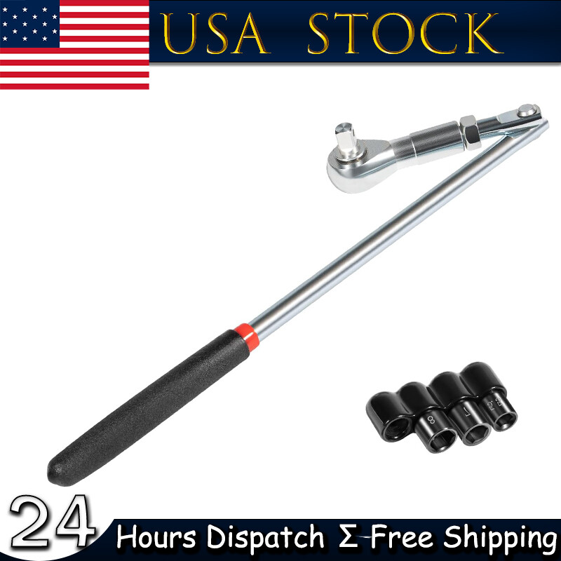 64180 Actuator Motor Tool Set includes 5.5mm 7mm 8mm Socket and 1/4″Square Drive