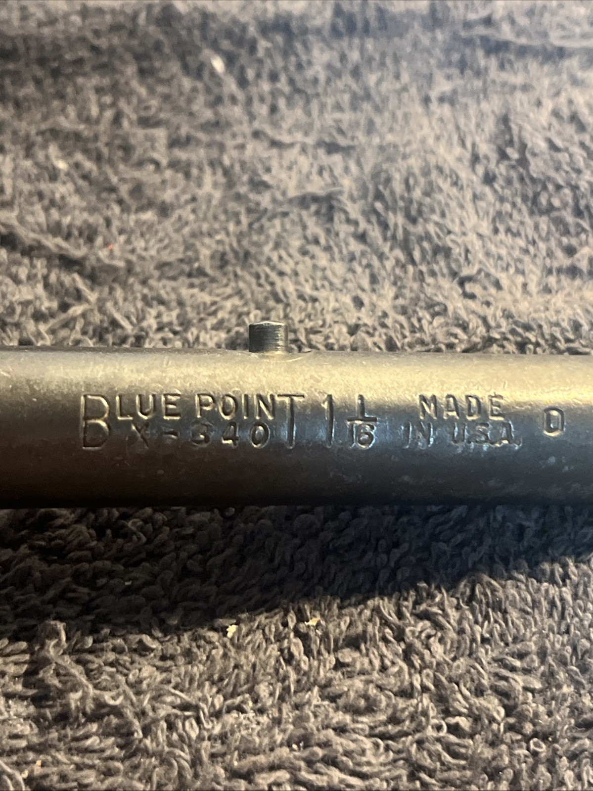 Vtg Blue Point Tools X-340 1-1/16″ Offset Tubular Box Wrench