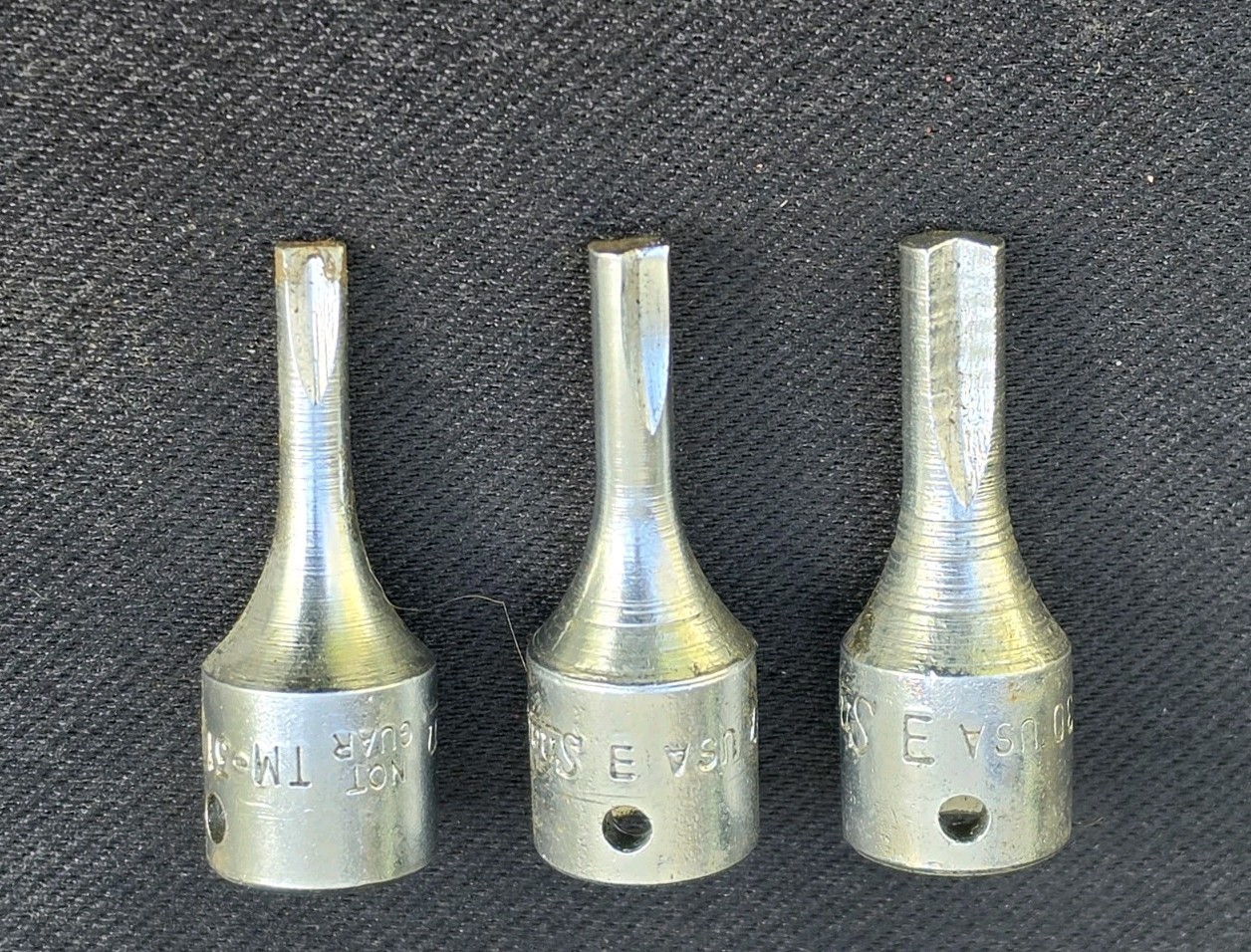 SnapOn TM27, TM30, TM31 – 1/4″ Drive Clutch Head Socket Drivers