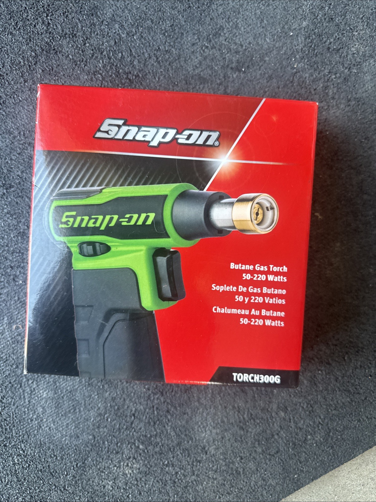 For Snap-on Tools Ireland NEW GREEN 50-220 Watts Butane Gas Torch TORCH300G