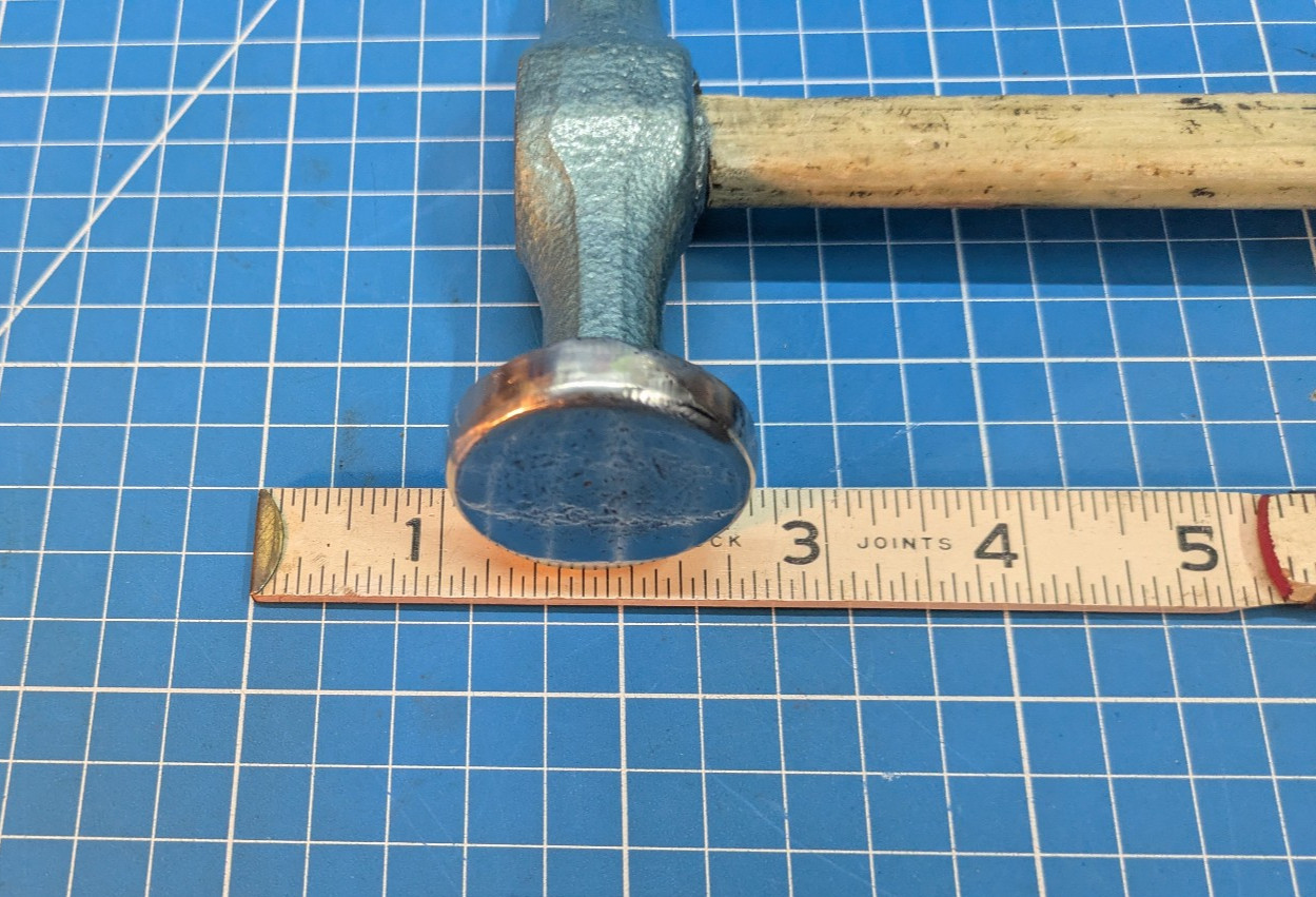 Craftsman Vintage Auto Body Fender Repair Picking Fiberglass Handle Hammer