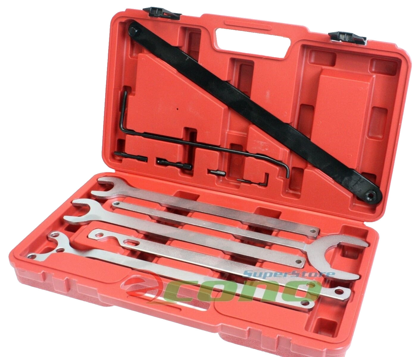 Fan Clutch Water Pump Holder Wrench Tool Set 32 36 38 40 65mm for BMW Mercedes