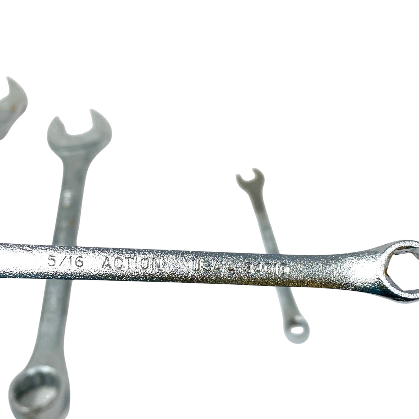 Action USA Lot SAE Combination Wrench Hand Tool Equipment Set, 4 Pcs