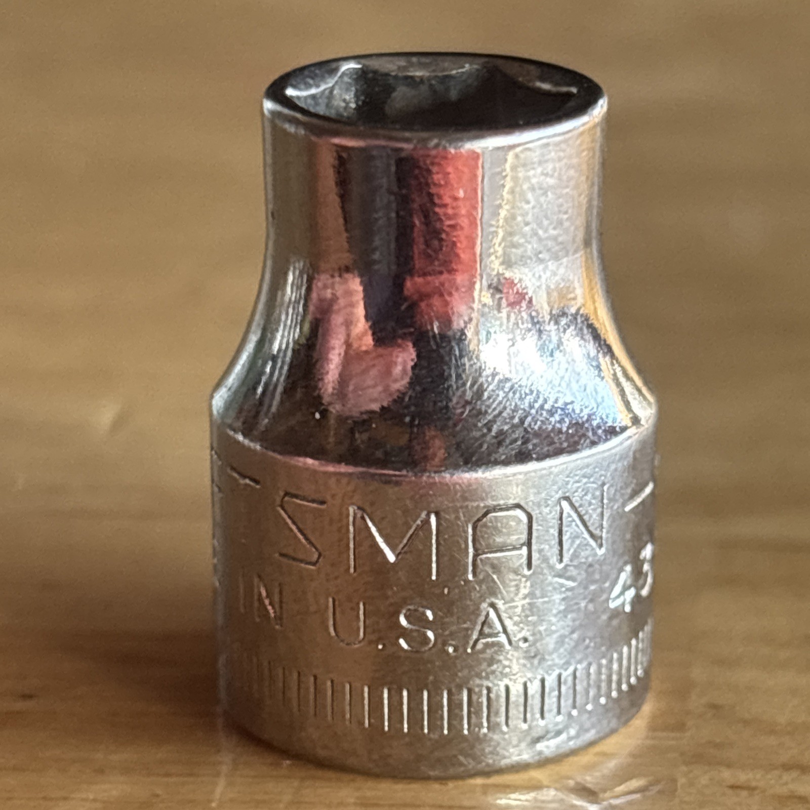 Craftsman 9mm Shallow Socket 3/8″ Drive 6 Point Inverted G Series 43541 USA