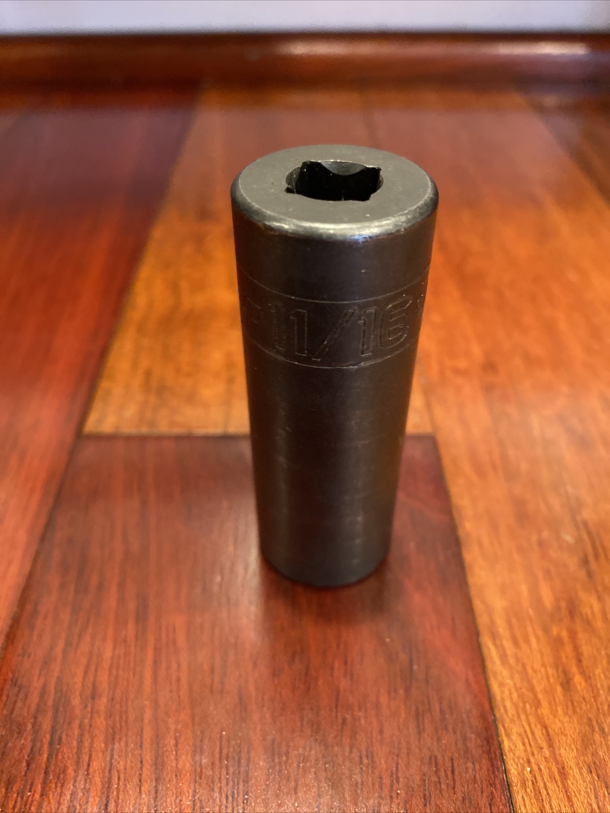 Snap-on SIMF220 11/16” SAE Flank Drive Deep Impact Socket 3/8” Drive 6 Point